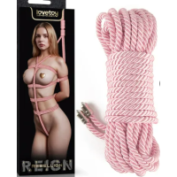 Rebellion Reign Silky Bondage Rope - Pink